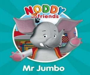 Puzzle Ο κ. Jumbo ο ελέφαντας
